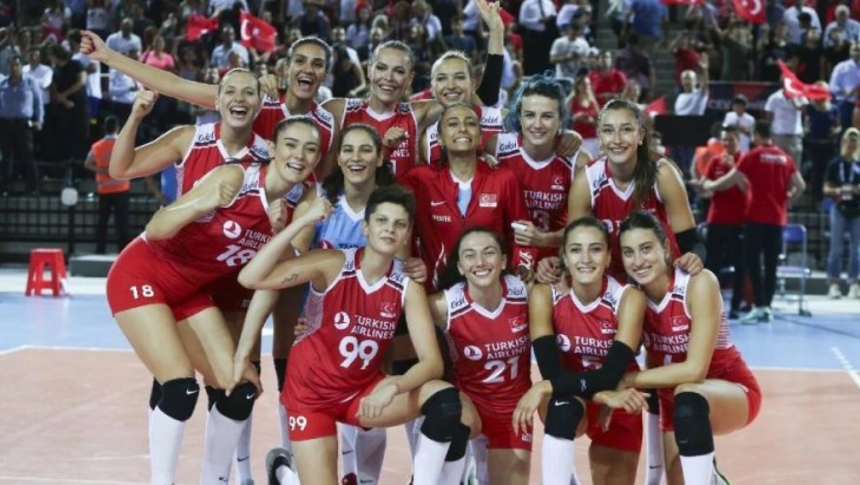 Türkiye, 2019 Kadınlar EuroVolley'de 4'te 4 yaptı