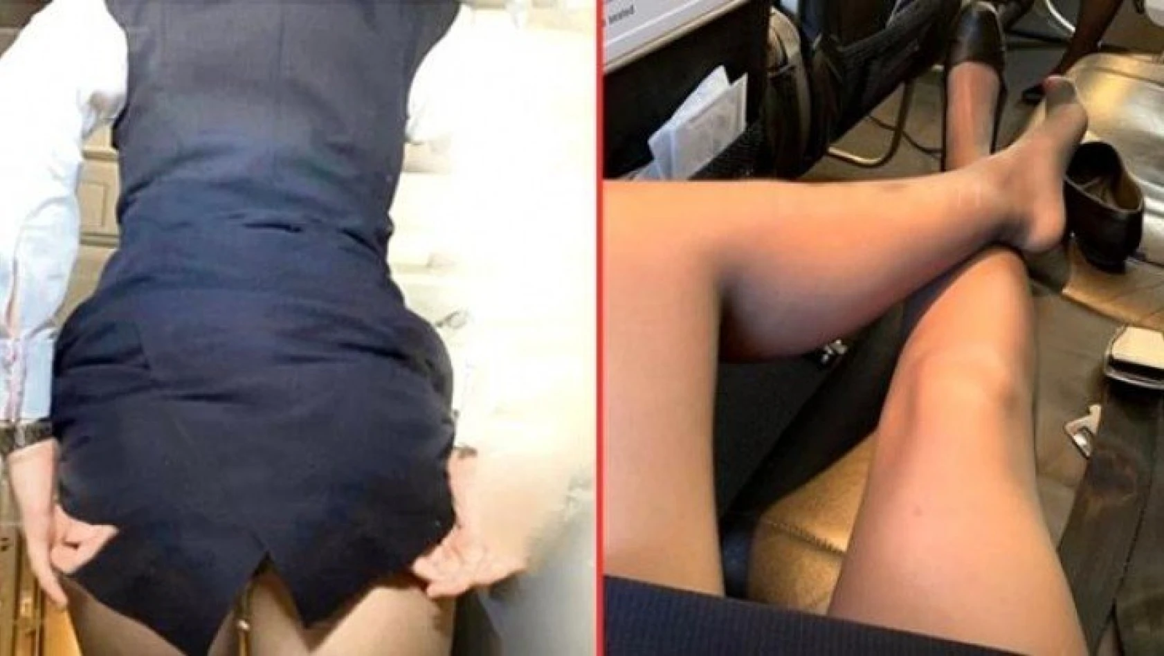 Uçuştan müstehcen fotoğraflarını paylaşan hostes, yolcularla cinsel ilişkiye girdi