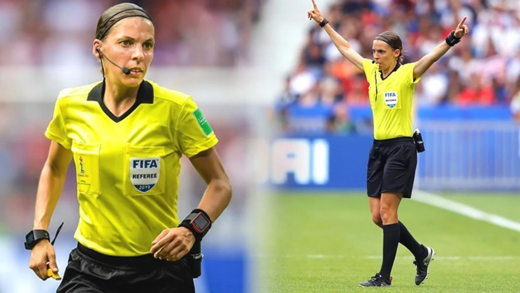 UEFA Süper Kupa finalini Fransız kadın hakem Stephanie Frappart yönetecek