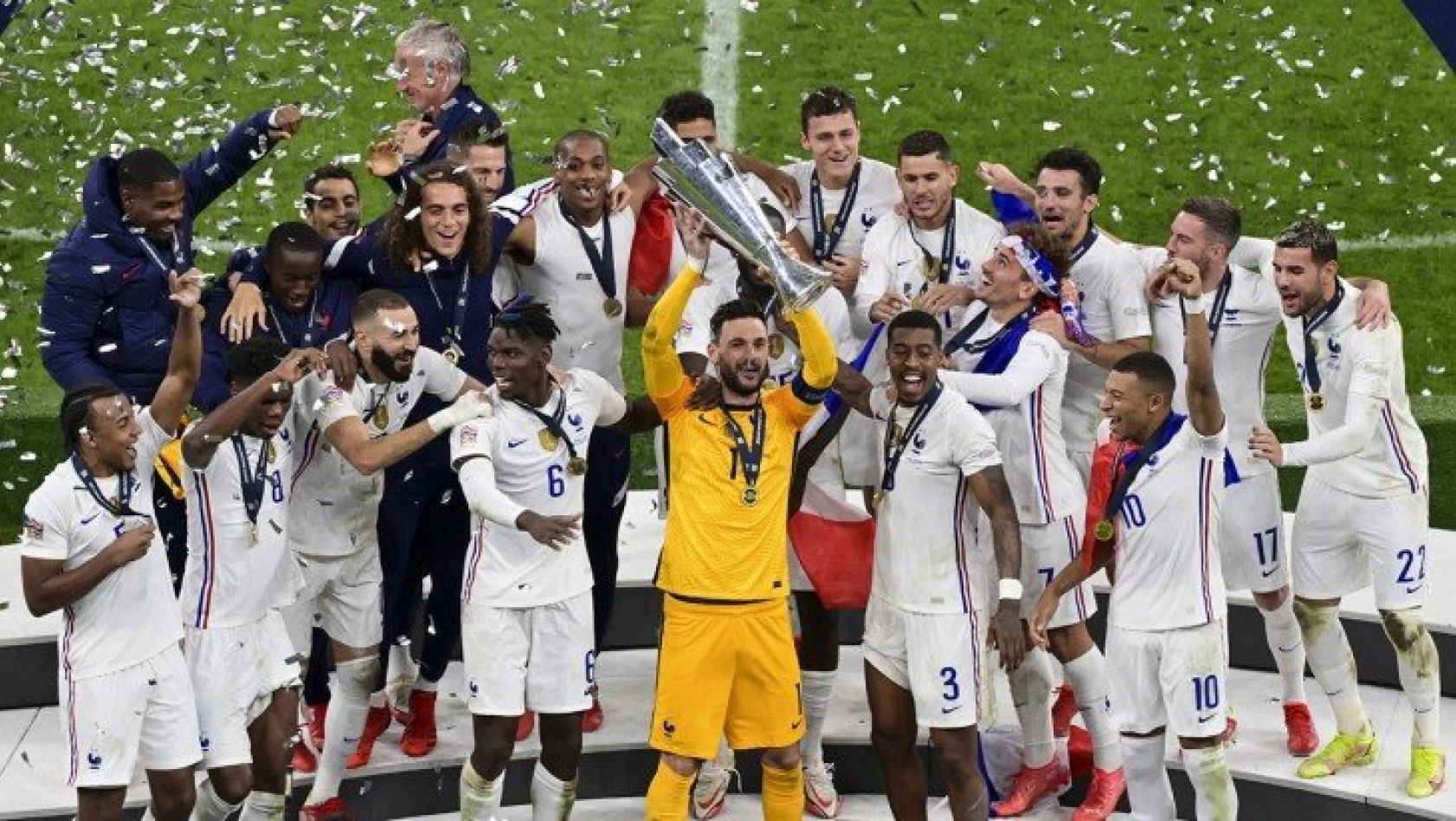 UEFA Uluslar Ligi'nde şampiyon Fransa oldu