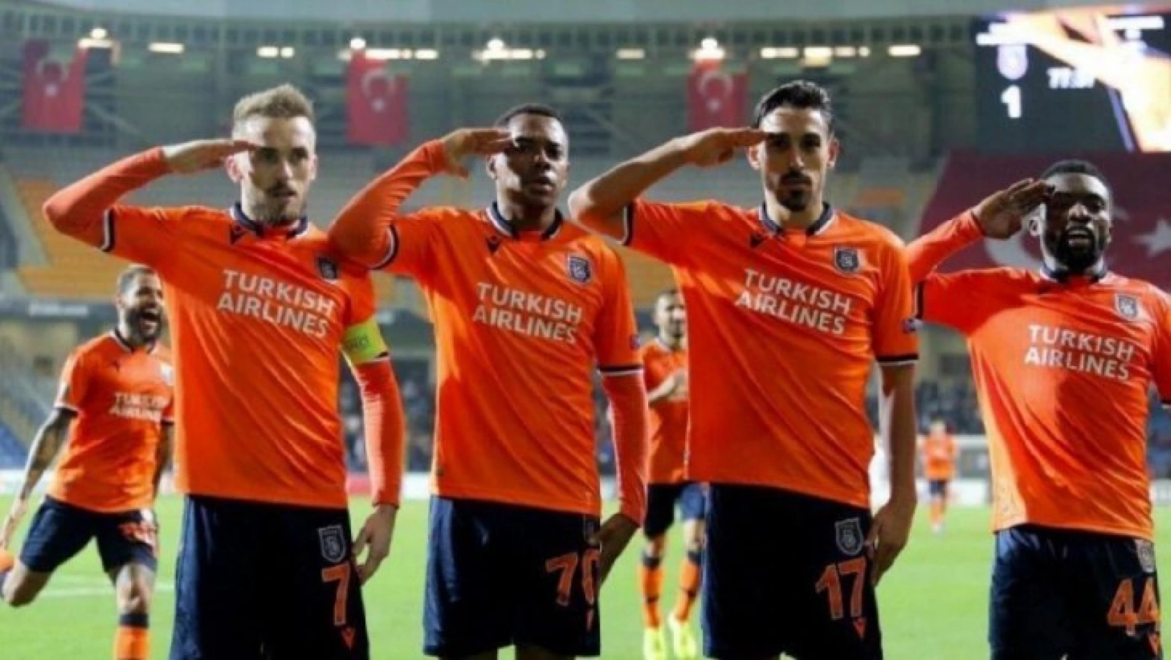 UEFA'dan Başakşehir'e asker selamı cezası