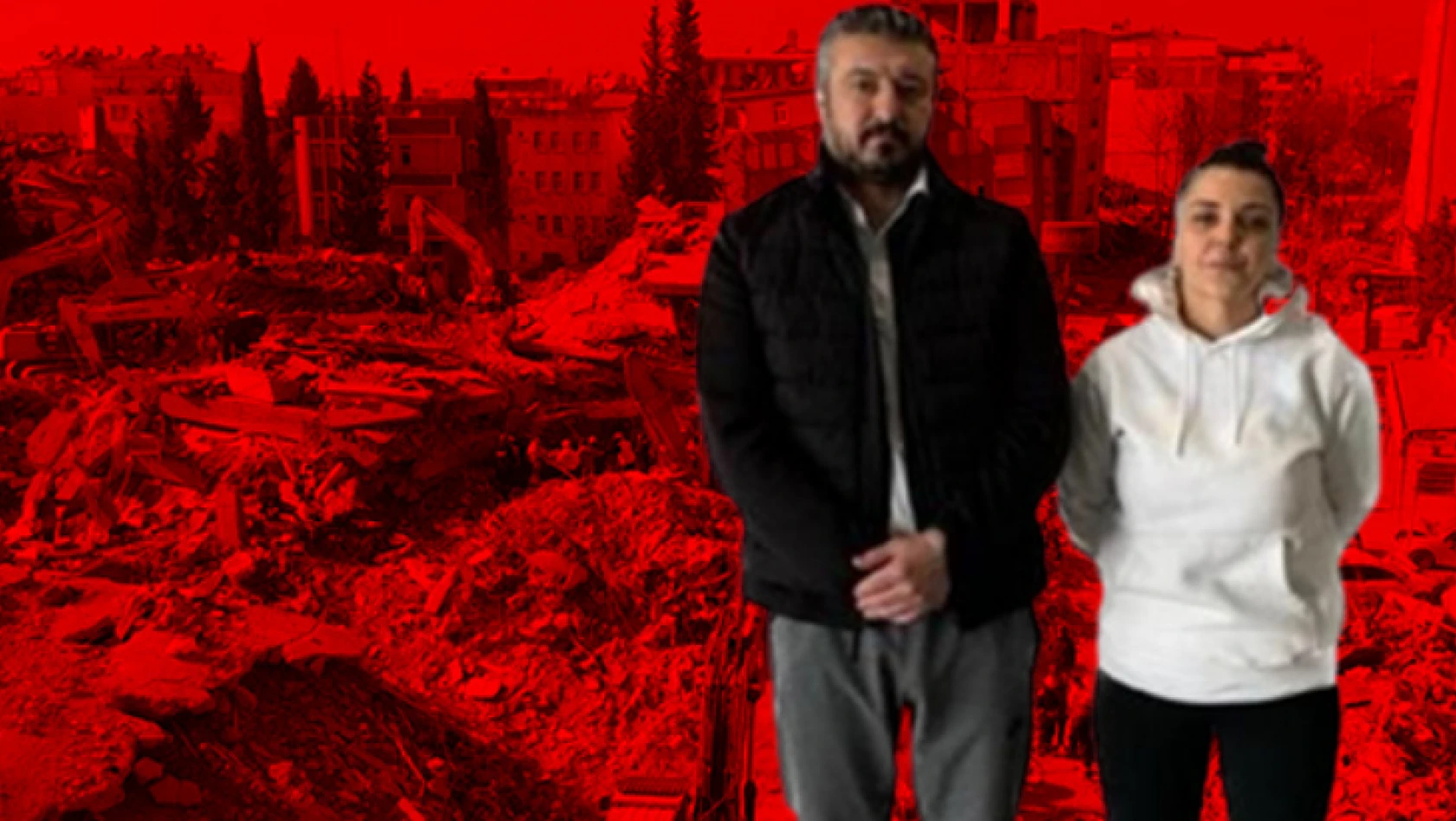 Yıkılan çok sayıda binanın müteahhidi Yavuz Karakuş ve eşi Sevilay Karakuş, yurtdışına kaçarken yakalandı