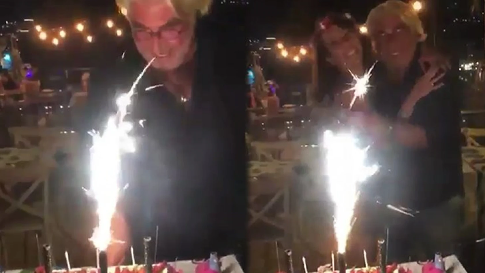 Usta oyuncu Erdal Özyağcılar'a doğum günü sürprizi