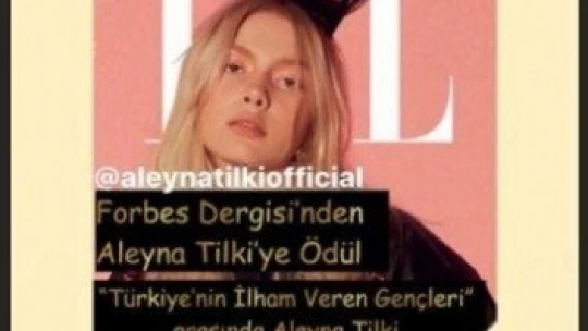 Bakanlığın sansür uyguladığı Aleyna Tilki'den 'manidar' paylaşım