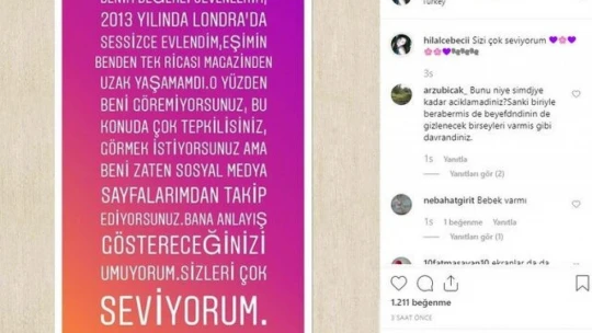 Hilal Cebeci'den yıllar sonra gelen şok 'evlilik' itirafı