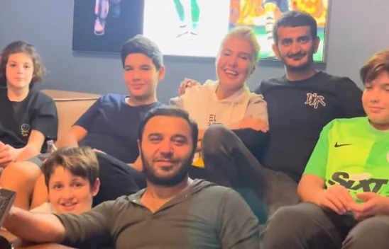 TikTok fenomeni Remzi Kartal'den Gülben Ergen ve Şahabettin Aydın'a sürpriz ziyaret