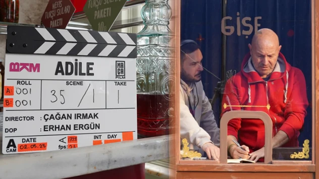 'Adile' filmi sete çıktı