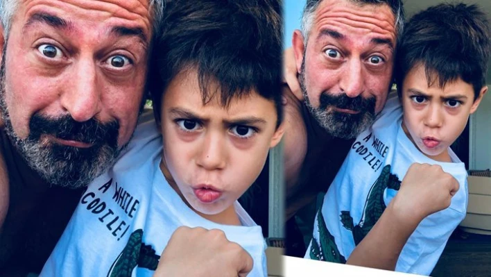 Cem Yılmaz, oğlu Kemal'in doğum gününü kutladı