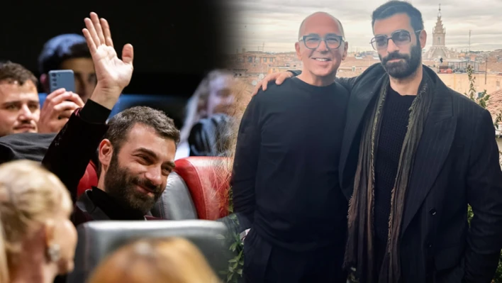 İlker Kaleli, Ferzan Özpetek'in son filminin Roma'daki galasına katıldı