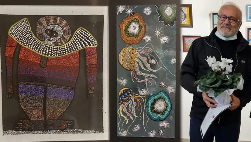 Bülent Borluk'un 'Aboriginal Dreamtime İzmir' Sergisi, 18 Eylül'de Çeşme'de açılıyor