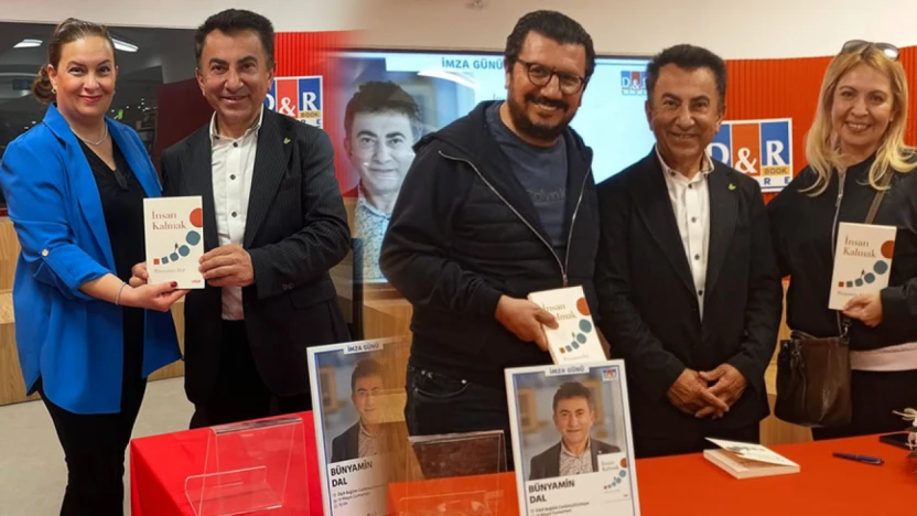 Bünyamin Dal, Göztepe'de okurlarıyla buluştu