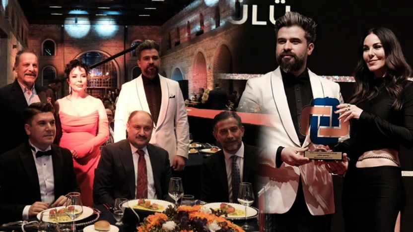 İNTİSAD'ın 7. kuruluş gecesinde ünlüler ödül aldı