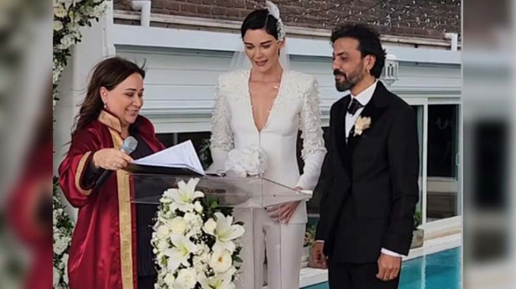 Oyuncu Sevcan Yaşar ile müzisyen İrsel Çivit evlendi