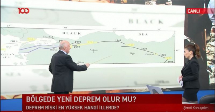 İstanbul haritasını açtı, tek tek gösterdi! '7.6, 7.5! İşte böyle bir deprem bekleniyor…'