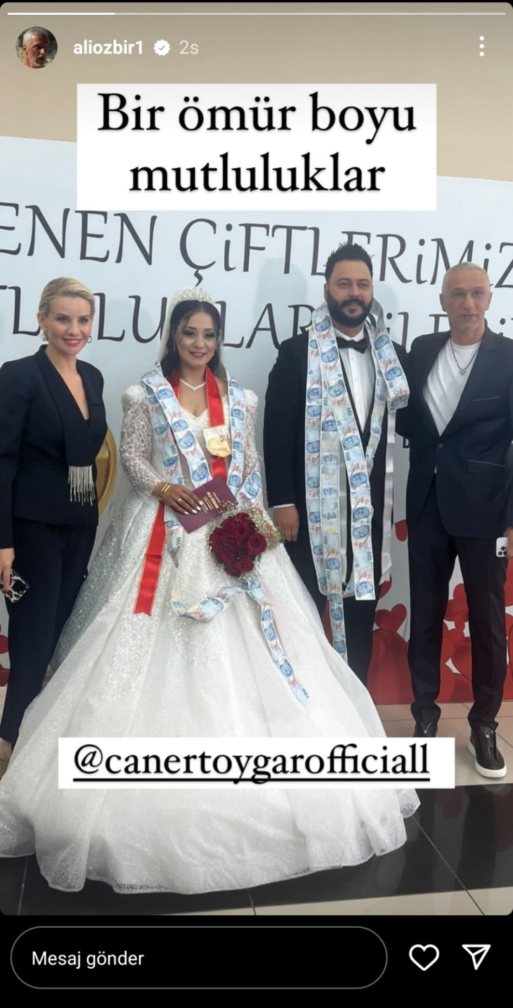'Gelinim Olur Musun?' yarışmasının fenomen damat adayı Caner Toygar evlendi