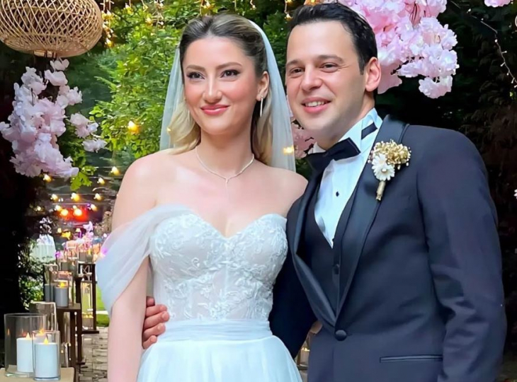 Oyuncu Cihan Şimşek ile Sinem Deniz evlendi