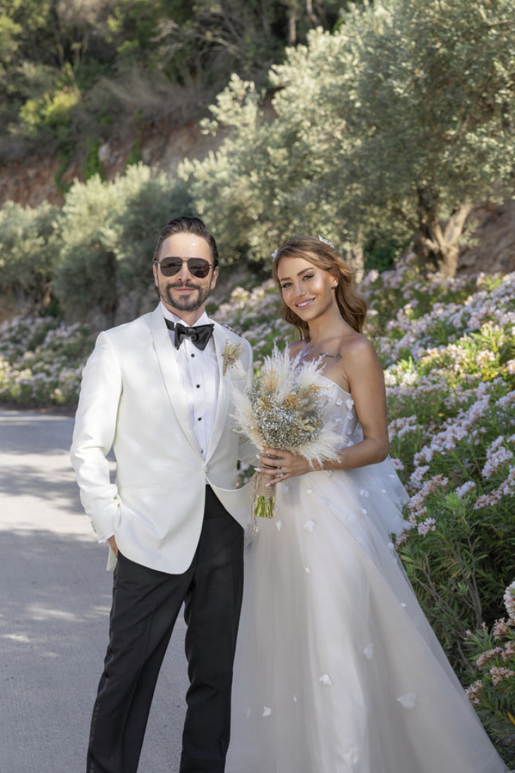 Ahmet Kural ile Çağla Gizem Şahin, Bodrum'da evlendi